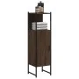 Armario de baño madera ingeniería marrón roble 33x33x120,5 cm de , Tocadores - Ref: Foro24-842470, Precio: 71,00 €, Descuento: %
