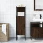 Armario de baño madera ingeniería marrón roble 33x33x120,5 cm de , Tocadores - Ref: Foro24-842470, Precio: 71,00 €, Descuento: %