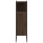 Armario de baño madera ingeniería marrón roble 33x33x120,5 cm de , Tocadores - Ref: Foro24-842470, Precio: 71,00 €, Descuento: %