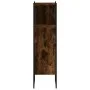 Armario de baño madera ingeniería roble ahumado 33x33x120,5 cm de , Tocadores de baño - Ref: Foro24-842468, Precio: 62,64 €, ...