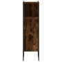 Armario de baño madera ingeniería roble ahumado 33x33x120,5 cm de , Tocadores de baño - Ref: Foro24-842468, Precio: 63,85 €, ...