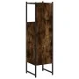 Armario de baño madera ingeniería roble ahumado 33x33x120,5 cm de , Tocadores de baño - Ref: Foro24-842468, Precio: 62,64 €, ...