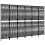 Biombo de 6 paneles ratán sintético negro de , Divisores de ambientes - Ref: Foro24-365384, Precio: 148,41 €, Descuento: %