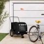 Remolque de bicicleta mascotas hierro tela Oxford negro de , Cochecitos para mascotas - Ref: Foro24-93863, Precio: 136,77 €, ...