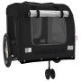 Remolque de bicicleta mascotas hierro tela Oxford negro de , Cochecitos para mascotas - Ref: Foro24-93863, Precio: 136,77 €, ...