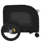 Remolque de bicicleta mascotas hierro tela Oxford negro de , Cochecitos para mascotas - Ref: Foro24-93863, Precio: 136,77 €, ...