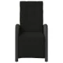 Sillón reclinable de jardín con reposapiés ratán PE negro de , Sillas de jardín - Ref: Foro24-365185, Precio: 133,37 €, Descu...