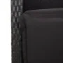 Sillones reclinables jardín con reposapiés 2 uds ratán PE negro de , Sillas de jardín - Ref: Foro24-365193, Precio: 251,62 €,...