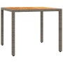 Sillas y mesita de jardín con cojines 3 piezas ratán PE gris de , Conjuntos de jardín - Ref: Foro24-3212048, Precio: 305,90 €...