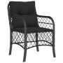 Set de muebles jardín 5 pzas con cojines ratán sintético negro de , Conjuntos de jardín - Ref: Foro24-3212043, Precio: 445,67...