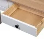 Mesa consola madera maciza pino Panamá blanco 110x40x72cm de vidaXL, Mesas auxiliares - Ref: Foro24-282681, Precio: 106,30 €,...