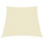 Toldo de vela trapezoidal de tela oxford color crema 2/4x3 m en Sombrillas | Comprar online en Foru.es