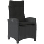Set de muebles jardín 5 pzas con cojines ratán sintético negro de , Conjuntos de jardín - Ref: Foro24-3212745, Precio: 642,33...