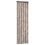 Cortina mosquitera de chenilla beige y marrón claro 56x185 cm de vidaXL, Mosquiteras para ventanas - Ref: Foro24-284272, Prec...