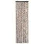Cortina mosquitera de chenilla beige y marrón claro 56x185 cm de vidaXL, Mosquiteras para ventanas - Ref: Foro24-284272, Prec...