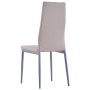 Conjunto de mesa y sillas de comedor 7 piezas color capuchino de vidaXL, muebles para cocinas y comedores - Ref: Foro24-28170...