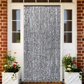 Chenille mosquito net curtain brown and beige 90x220 cm by vidaXL, Mosquito nets for windows - Ref: Foro24-284277, Price: 59,...