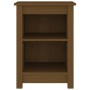 Mesita de noche madera maciza de pino marrón miel 40x35x55 cm de vidaXL, Mesitas de noche - Ref: Foro24-820962, Precio: 56,23...