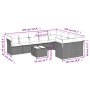 Set de sofás de jardín 10 pzas con cojines ratán sintético gris de , Conjuntos de jardín - Ref: Foro24-3250019, Precio: 628,8...