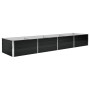 Arriate de acero galvanizado gris antracita 320x80x45 cm de vidaXL, Maceteros y jardineras - Ref: Foro24-45729, Precio: 81,18...