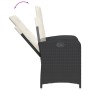 Set de muebles jardín 5 pzas con cojines ratán sintético negro de , Conjuntos de jardín - Ref: Foro24-3212294, Precio: 578,17...