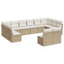 Set de sofás de jardín 12 pzas y cojines ratán sintético marrón de , Conjuntos de jardín - Ref: Foro24-3250207, Precio: 754,3...
