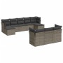 Set de sofás de jardín 10 pzas con cojines ratán sintético gris de , Conjuntos de jardín - Ref: Foro24-3250169, Precio: 593,7...