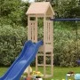 Torre de juegos madera maciza de pino 52,5x46,5x206,5 cm de , Columpios y estructuras de juegos - Ref: Foro24-826511, Precio:...