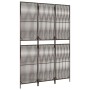 Biombo de 3 paneles ratán sintético marrón de , Divisores de ambientes - Ref: Foro24-365389, Precio: 88,45 €, Descuento: %