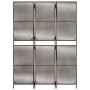 Biombo de 3 paneles ratán sintético marrón de , Divisores de ambientes - Ref: Foro24-365389, Precio: 88,45 €, Descuento: %