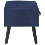 Mesita de noche azul 40x35x40 cm terciopelo de vidaXL, Mesitas de noche - Ref: Foro24-247540, Precio: 65,11 €, Descuento: %