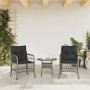 Sillones de jardín con cojines 2 uds ratán sintético gris de , Sillas de jardín - Ref: Foro24-365155, Precio: 173,95 €, Descu...