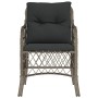 Sillones de jardín con cojines 2 uds ratán sintético gris de , Sillas de jardín - Ref: Foro24-365155, Precio: 173,95 €, Descu...