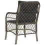 Sillones de jardín con cojines 2 uds ratán sintético gris de , Sillas de jardín - Ref: Foro24-365155, Precio: 173,95 €, Descu...