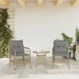 Sillones jardín con cojines 2 uds ratán sintético beige mezcla de , Sillas de jardín - Ref: Foro24-365157, Precio: 215,21 €, ...