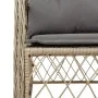 Sillones jardín con cojines 2 uds ratán sintético beige mezcla de , Sillas de jardín - Ref: Foro24-365157, Precio: 215,21 €, ...