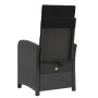 Sillones reclinable jardín cojines 2 uds ratán sintético negro de , Sillas de jardín - Ref: Foro24-365169, Precio: 213,55 €, ...