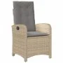 Sillas y mesita de jardín 3 piezas ratán sintético cojín beige de , Conjuntos de jardín - Ref: Foro24-365181, Precio: 324,57 ...