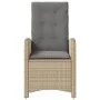 Sillas y mesita de jardín 3 piezas ratán sintético cojín beige de , Conjuntos de jardín - Ref: Foro24-365181, Precio: 324,57 ...