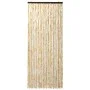Cortina mosquitera de chenilla beige 90x220 cm de vidaXL, Mosquiteras para ventanas - Ref: Foro24-284283, Precio: 61,53 €, De...