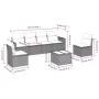 7-piece garden sofa set and beige synthetic rattan cushions by , Modular outdoor sofas - Ref: Foro24-3251155, Price: 457,62 €...