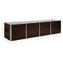 Arriate de acero galvanizado marrón 320x80x77 cm de vidaXL, Maceteros y jardineras - Ref: Foro24-45715, Precio: 120,40 €, Des...