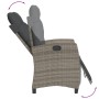 Set comedor de jardín 5 piezas con cojines ratán sintético gris de , Conjuntos de jardín - Ref: Foro24-3212646, Precio: 588,7...