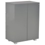 Aparador de madera de ingeniería negro brillante 60x35x80 cm de vidaXL, Cajoneras - Ref: Foro24-283714, Precio: 152,96 €, Des...