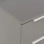 Aparador de madera de ingeniería negro brillante 60x35x80 cm de vidaXL, Cajoneras - Ref: Foro24-283714, Precio: 149,39 €, Des...