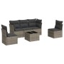 Set de muebles de jardín 6 pzas y cojines ratán sintético gris de , Conjuntos de jardín - Ref: Foro24-3249199, Precio: 337,71...