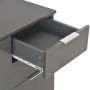 Aparador de aglomerado gris brillante 71x35x80 cm de vidaXL, Aparadores - Ref: Foro24-283717, Precio: 137,34 €, Descuento: %
