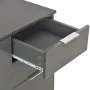 Aparador de aglomerado gris brillante 71x35x80 cm de vidaXL, Aparadores - Ref: Foro24-283717, Precio: 134,98 €, Descuento: %