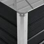 Arriate de acero galvanizado gris antracita 160x40x77 cm de vidaXL, Maceteros y jardineras - Ref: Foro24-45730, Precio: 70,01...