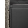 Set comedor de jardín 5 piezas con cojines ratán sintético gris de , Conjuntos de jardín - Ref: Foro24-3212464, Precio: 622,7...